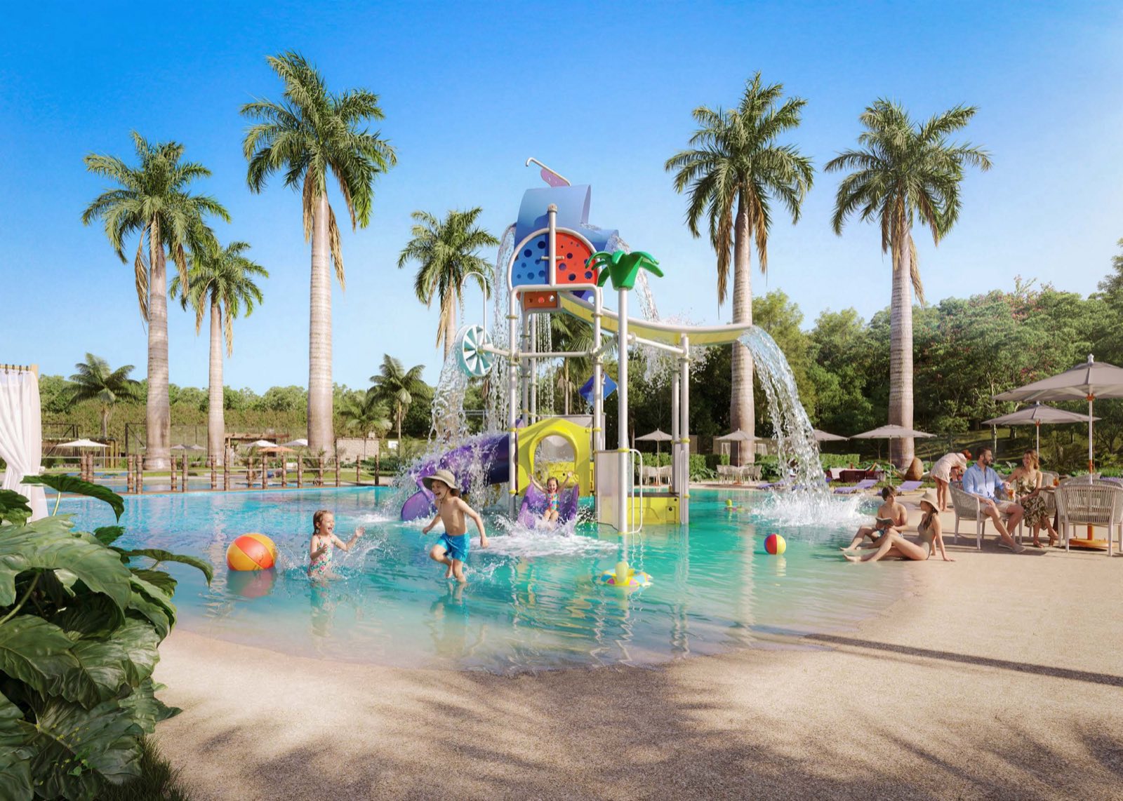 Playground aquático