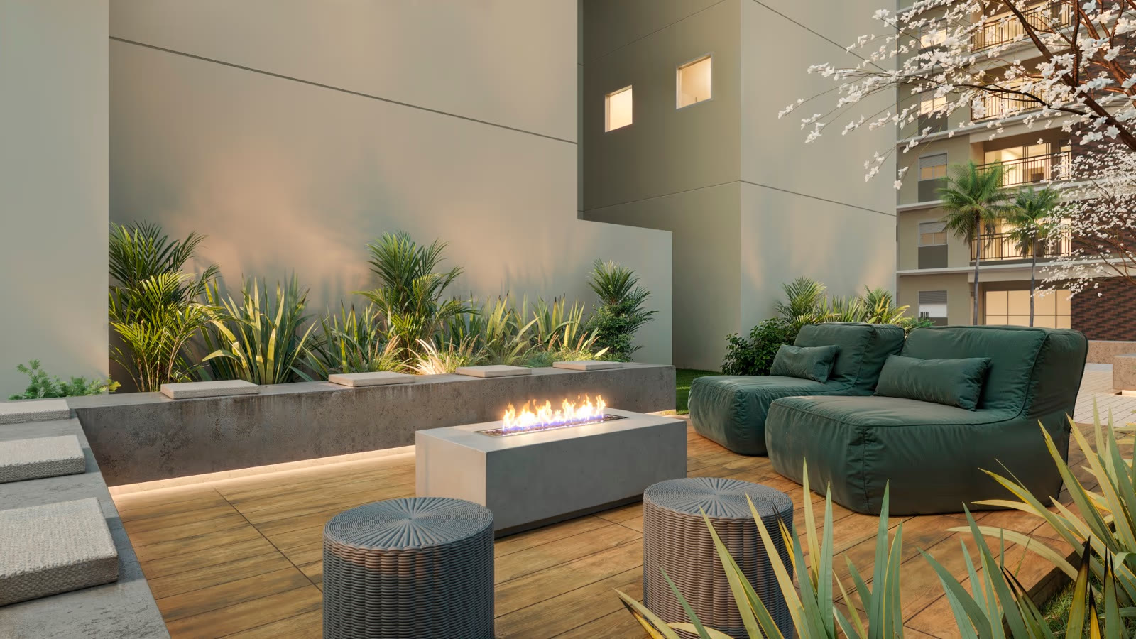 Fire lounge