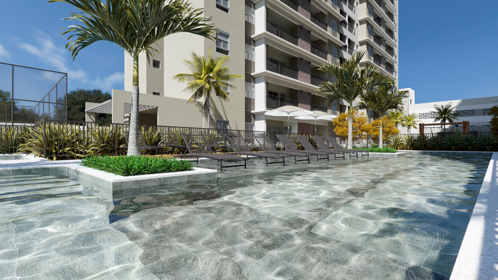 Piscina de clube